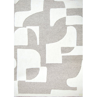 Tapis en laine touffeté à la main Eva Maverick