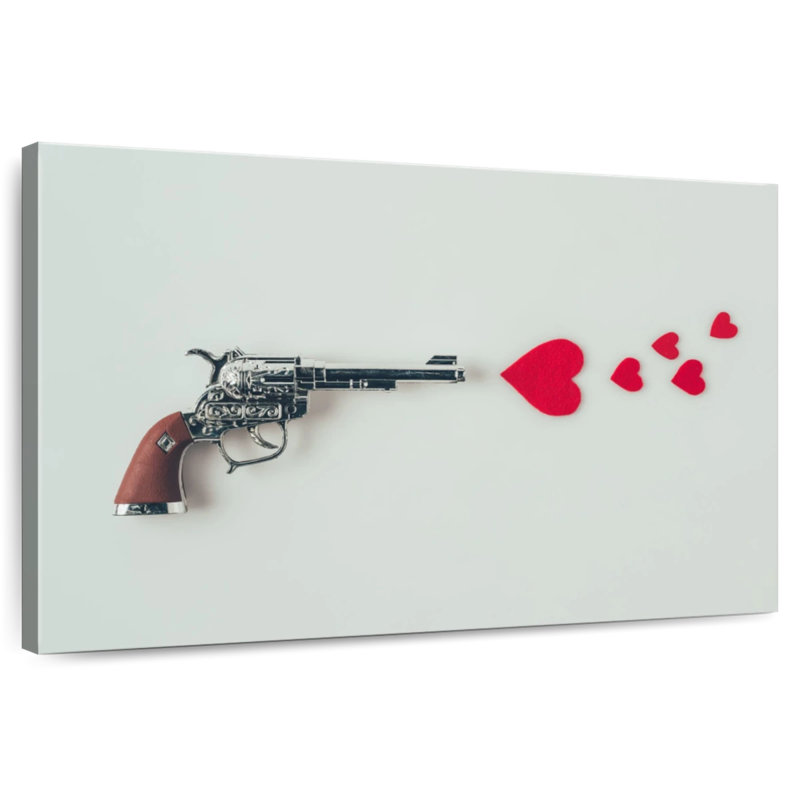 Kill With Love, 8" H x 12" W