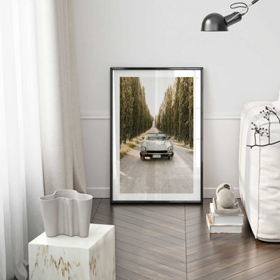 Impression sur toile Toscan Road Trip, sans cadre