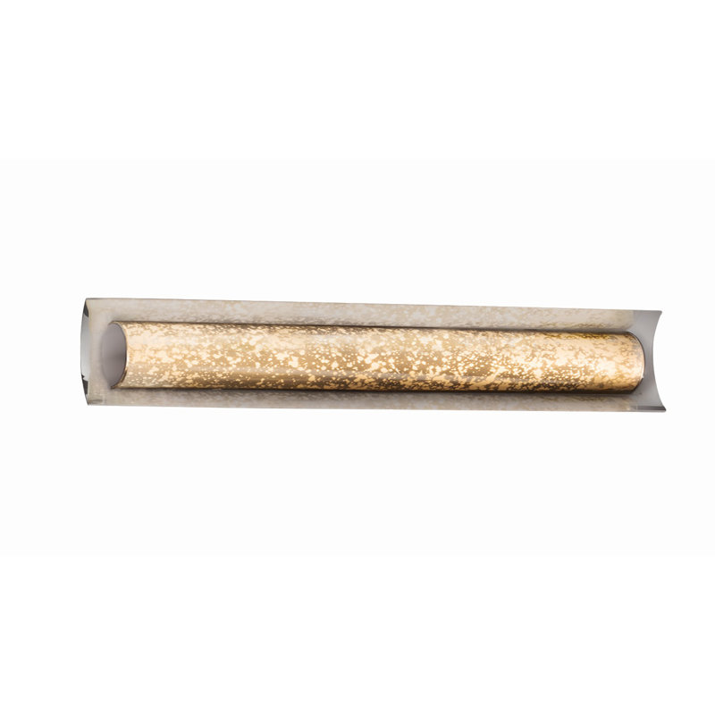 Carlotte Dimmable Bath Bar, Dark Bronze, Mercury Glass