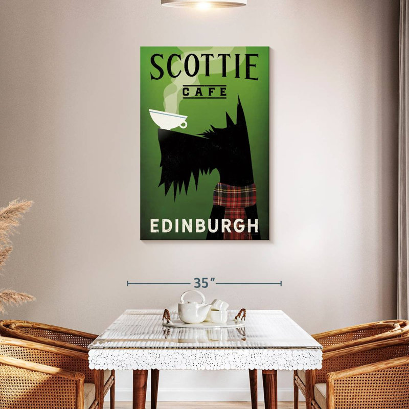Brampt Scottie Cafe, 45" H x 30" W