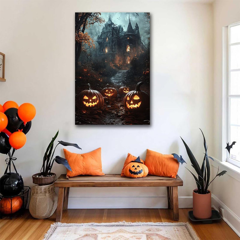 1 Piece Wrapped Canvas Wall Art