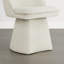 Chaise rembourrée pivotante en tissu Lomena-782831698