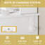 Meuble-lavabo 43,7 po de style ferme avec miroir lumineux et prise de courant, 3 tiroirs-1256178025-1259844276