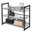 9 Pair Stackable Shoe Rack-2135793844