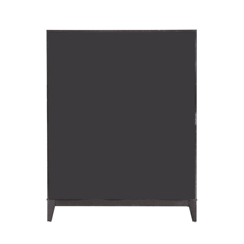 Quincy Brown 5-Drawer Chest with Felt Lined Drawer