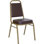 Chaise de banquet empilable à dossier trapézoïdal Canadiat