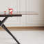 Table de salle à manger rectangulaire 59 po avec rallonge rétractable 59 po.-723725803-723725804-723725805