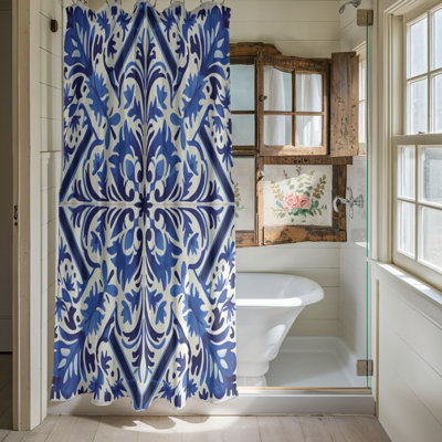 Portugaise Designs - Rideau de douche standard 1 pièce