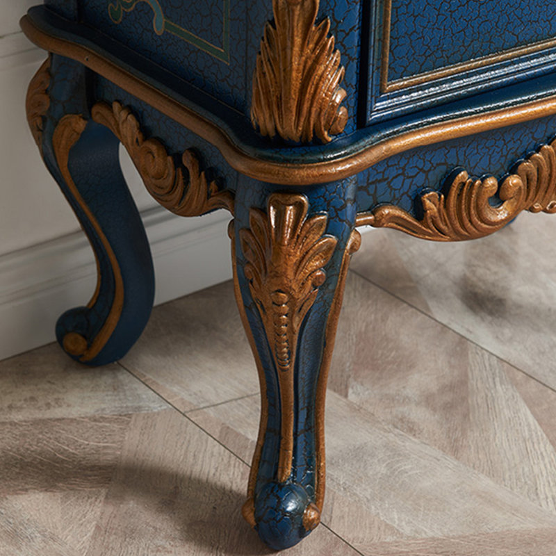Solid Wood Accent Cabinet