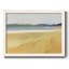 Ochre bord de mer II - Toile tendue avec châssis rustique-96287761-96287762