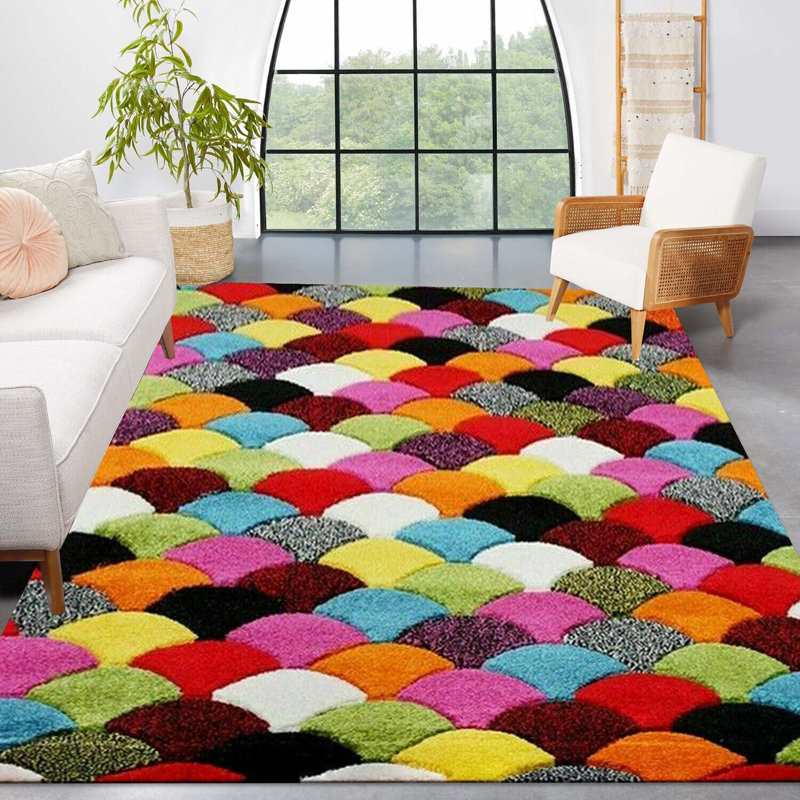 Lili-Ella Geometric Area Rug, Rectangle 160 x 230cm