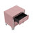 Velvet Solid Wood Nightstand-1240682474