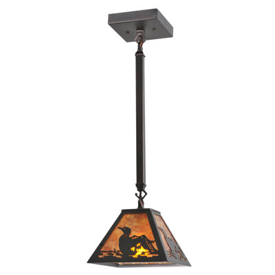 Luminaire suspendu conique à 1 lumière Loon