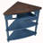 33.8'' Small Triangle Corner Table-257369789