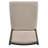 Cipolla Wood Finish Beige Fabric Dining Chair-105512472