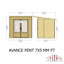 Avance Pent 7 ft x 5 ft Shiplap Summerhouse