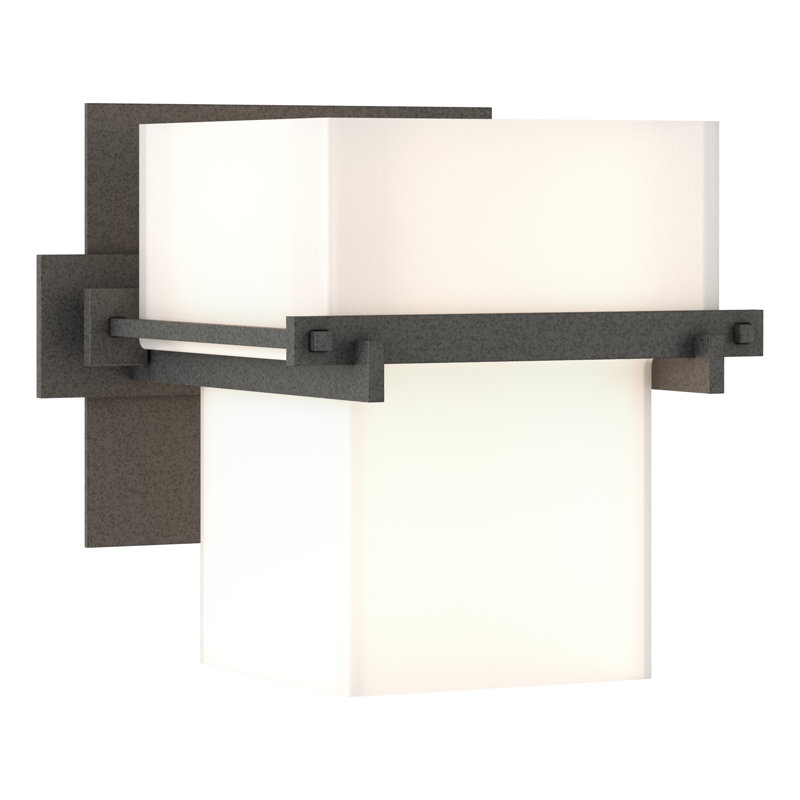Kakomi 2 Light Flush Mount Scone, Large, Natural Iron