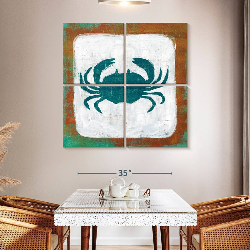 Brampt Ahoy Crab, 45" H x 45" W