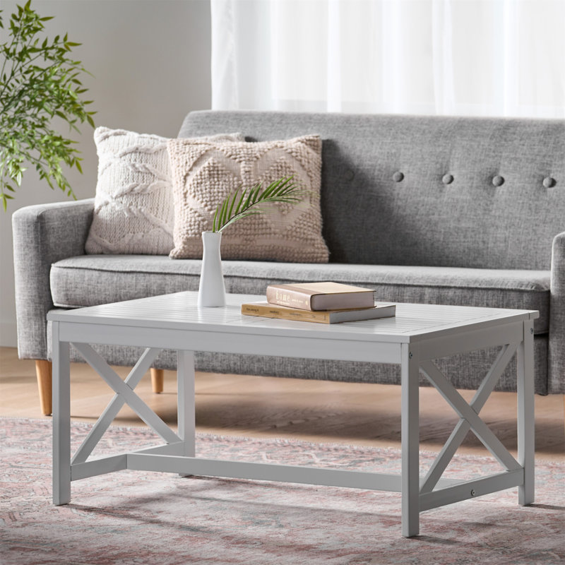 Table basse (inclure seulement la table), Blanc