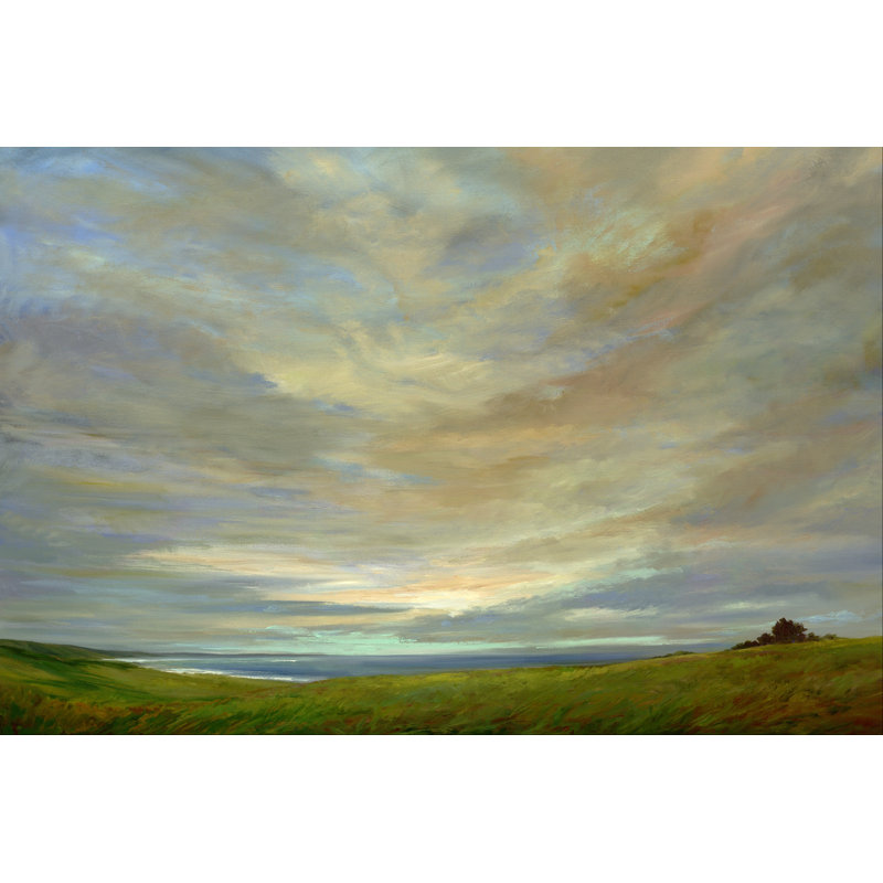 Coastal Sky - Painting, Wrapped Canvas, 81 cm H x 122 cm W