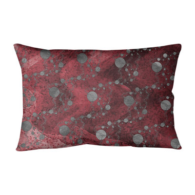 Coussin lombaire à pois intérieur / extérieur Katelyn Elizabeth