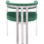 Fauteuil en velours Marcello Kenlea-2141634414