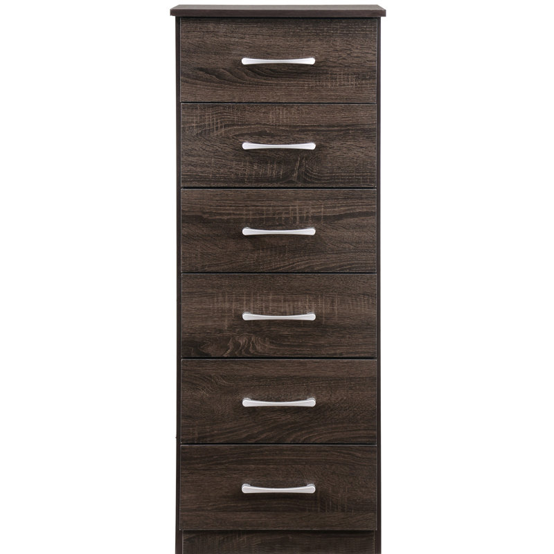 Lingerie Chest G025 - Wood Product And Convenient Roller Drawer Glides Made With Fluent