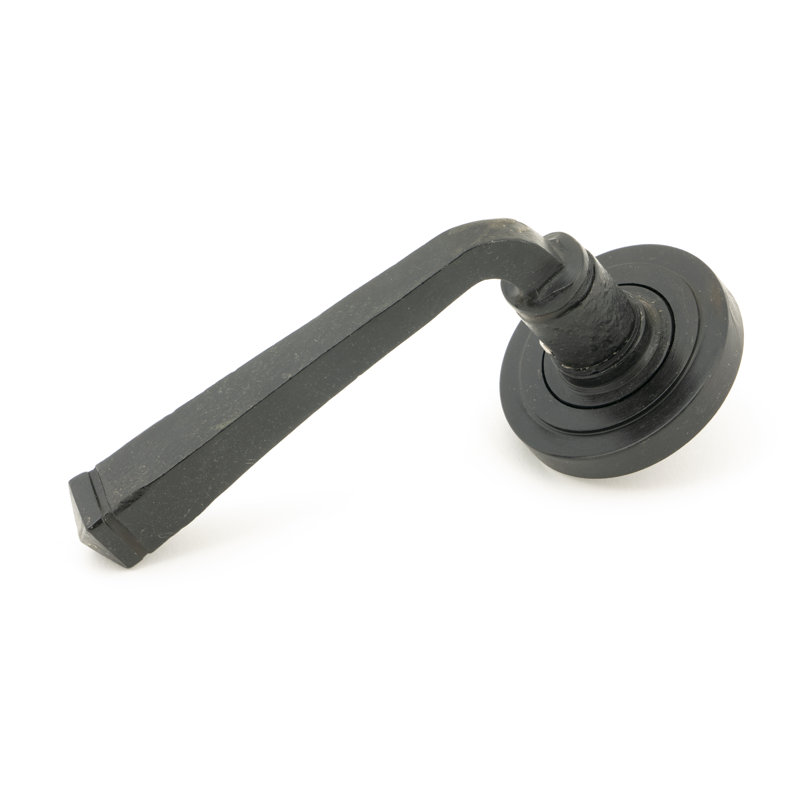 Avon Round Lever on Rose Set (Art Deco) - Unsprung, External Beeswax