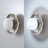 7.87" Modern Marble Wall Sconce