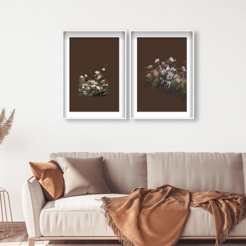 Secret Garden Set Set by Oliver Gal, 31.5"H x 46.5"W, White Shadowbox