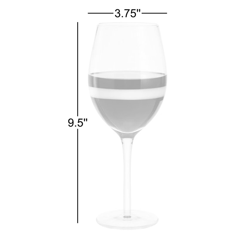 Verres à vin Fitz and Floyd Everyday