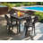 Anazagene 4 - Person Patio Dining Set with Square Table-1932919649