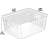 Collapsible Storage Baskets With Handles, Space-Saving Nesting Design, Breathable Woven Look For Home Organization In Kitchen, Bathroom, And Office