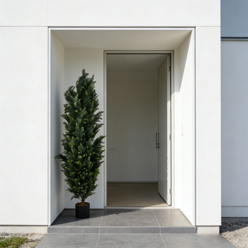 Faux Cypress Plant, 150 cm x 20 cm