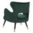 Velveteen Velvet Wingback Chair-186028590