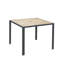 Ensemble de table de salle à manger 5 pièces toutes saisons avec trou pour parasol-1019386391