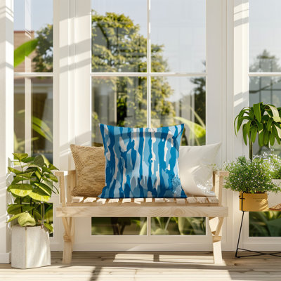 Oreiller réversible intérieur / extérieur Spiro Patchwork