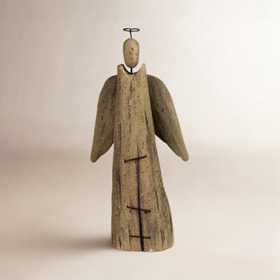 Rustic Angel Holiday Accent