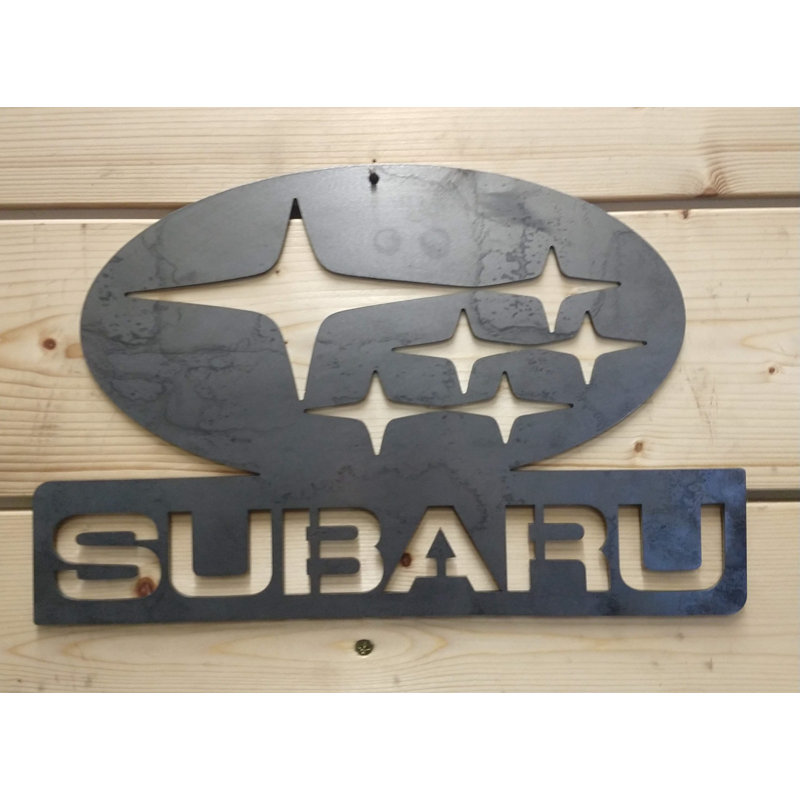 Steel Wall Art Handmade Transportation Wall Decor on Metal