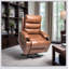 Fauteuil inclinable électrique lève-personne avec vibration à 8 points, chaleur lombaire, télécommande et poches latérales pour le confort des personnes âgées-1170362645