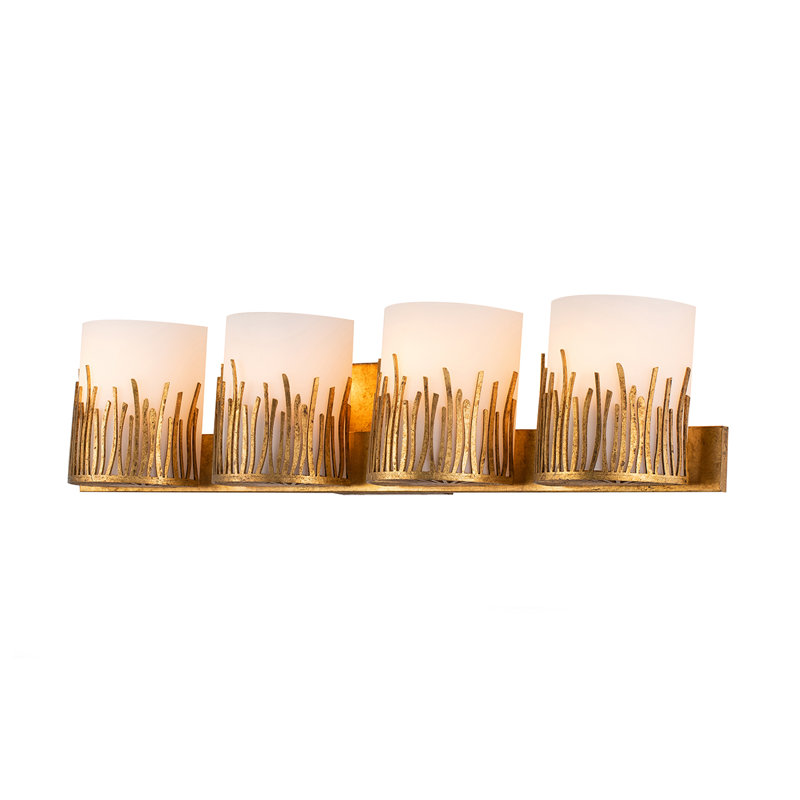 Sawgrass 4 - Light Bath Bar, Gold