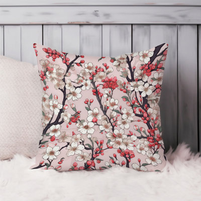  Floral Sakura Cherry Blossom III Asian & Oriental