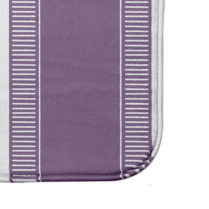 Tapis de bain Josephine, l 24 po x L 17 po, Mauve