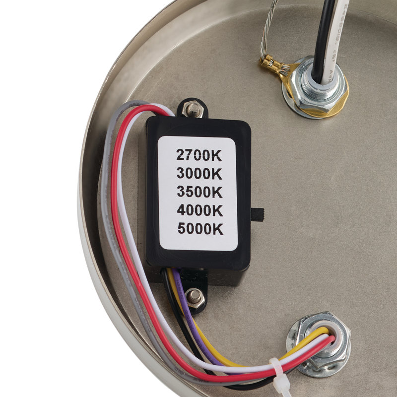 24.25" Bath Bar Medium LED with White Glass, Brushed Nickel