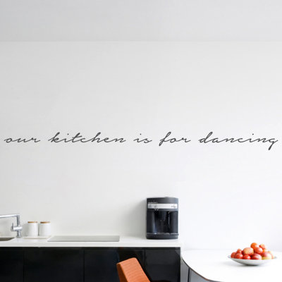 Text & Numbers Non-Wall Damaging Wall Decal