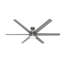 Ventilateur de plafond standard à 6 pales de 72 po avec commande murale et ensemble d'éclairage inclus Solaria-50783443