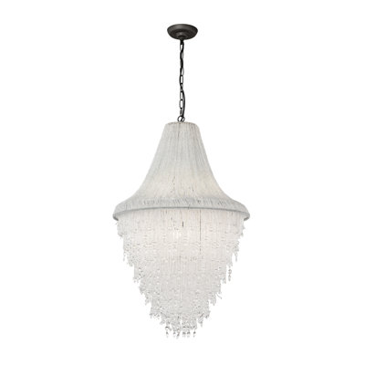 Kiwan 7 - Light Dimmable Tiered Chandelier