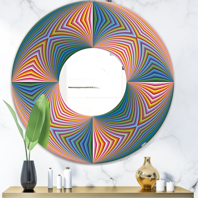Miroir mural Illusion, H 31,5 po x l 23,7 po