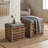 Kiger Linen Upholstered Storage Bench